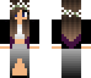 gothic girl with tips