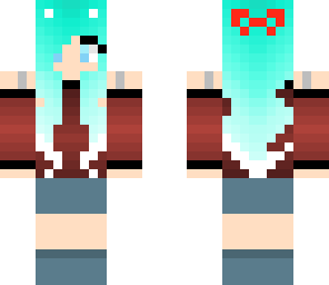 blue hair