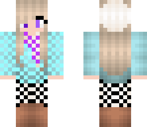 edited cute girl skin