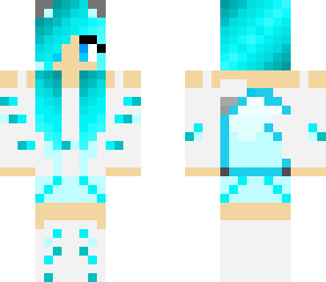 blue girl
