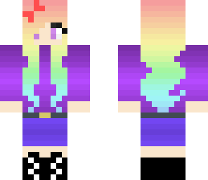 rainbow girl