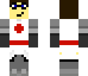 red knight with glasses