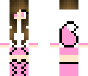 pink girl fox