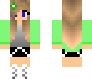 green girl