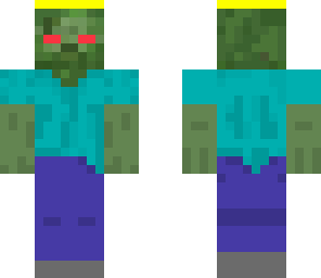 zombie with white eyes