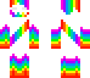 the rainbow pumpkin man