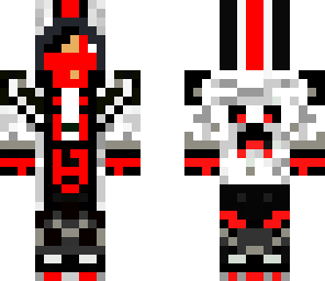 black red