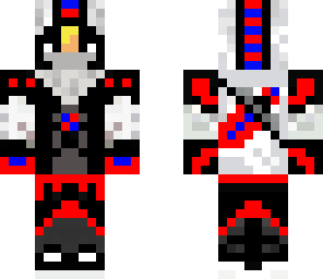 red and blue