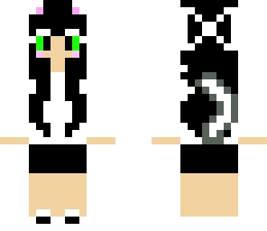 black cat girl