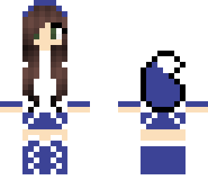blue fox girl