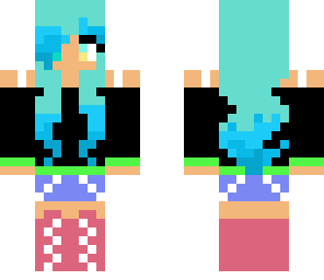 edit of blue gamer girl