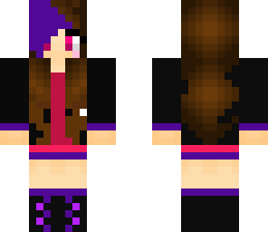 purple girl