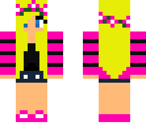 really cute girl skin