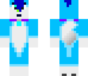 blue fusky skin
