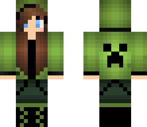 cute creeper hoodie