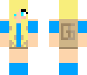 blue girl scout