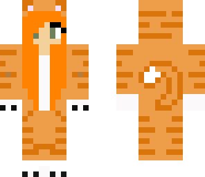edited ginger cat girl