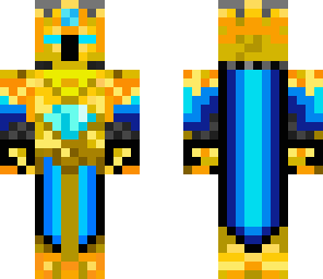 golden blue knight