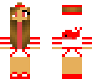 red whale girl