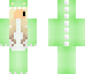 cute green dinosaur 