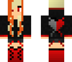 sexy vampire with orange blonde hair