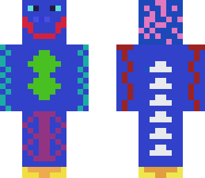 happy blue guy