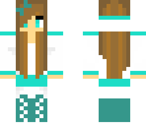blue hoodie girl