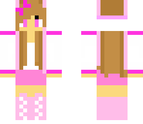 pink hoodie girl