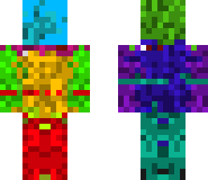 multicolored