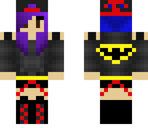 blue and purple baturl