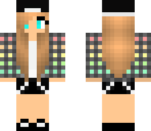 edit of rainbow plaid