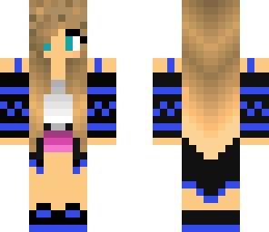 blue cover girl