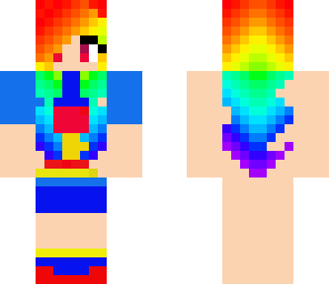 rainbow dash human