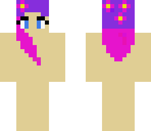purple hat skin model