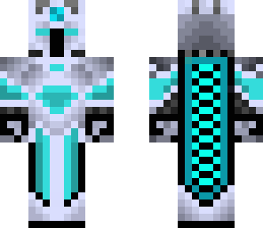mineplex light blue knight
