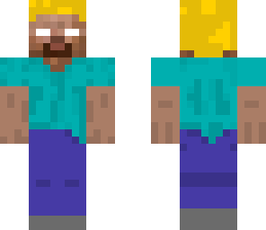 blonde herobrine