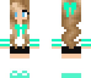 blue school girl
