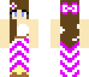 purple dress and bow girl