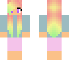 rainbow girl