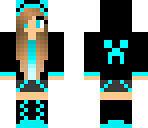 blue girl