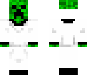 creeper with costume and hood by jimminer