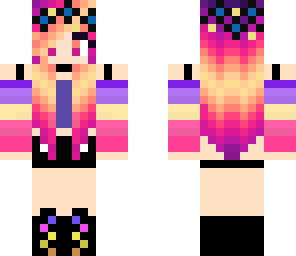 rainbow girl