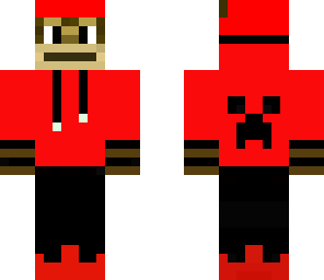 awesome monkey red hoodie