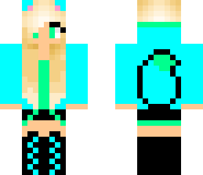 blue fox girl
