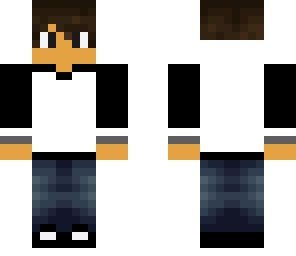 white and black hoodie