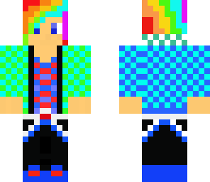 rainbowboy skin checkered