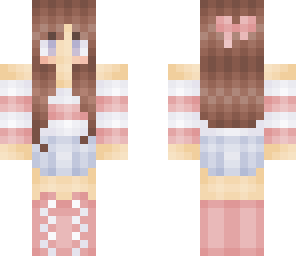 pink brunette