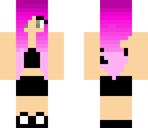 pink hair princess