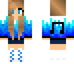 blue music girl