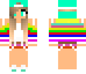 rainbow skin